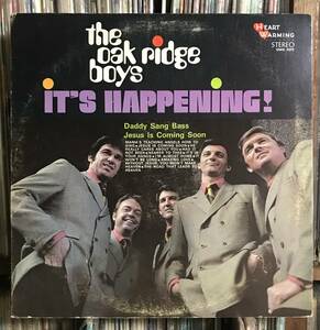 The Oak Ridge Boys / It's Happening! LP USオリジナル盤 カントリー