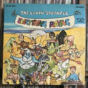 The Lovin' Spoonful Everything Playing LP USオリジナル盤 Bell Sound刻印　ラヴィンスプーンフル　ジョンセバスチャン　ソフトロック
