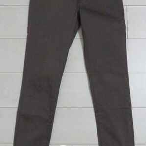 【新品】EDWIN スキニーパンツ カーキ 27(ウエスト58)
