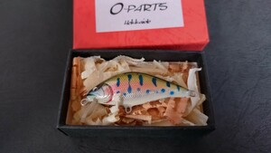 山女魚【試作品】O'PARTS【50mm】ハンドメイドルアー　ミノー　