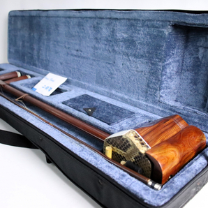 蘇州二胡 紅木 ケース 弓付 中国蘇州 民族楽器 弦楽器 005JYDJL44の画像1