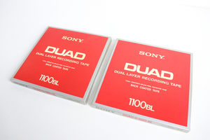 【未使用】SONY DUAD 11-1100-BL 2点 ソニー メタル オープンリールテープ レコーディングテープ 006JSLJH00