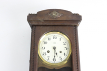 SEIKO TRADE MARK 2点 古時計 置き型時計 掛け時計 振り子 アンティーク ビンテージ コレクション 時計 003JGLJH06_画像2