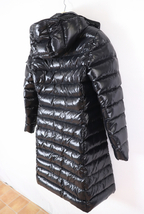 MONCLER モンクレール ロングダウン ジャケット フーディ レディース ネイビー系 ファッション ブランド 080JSKJH85_画像3