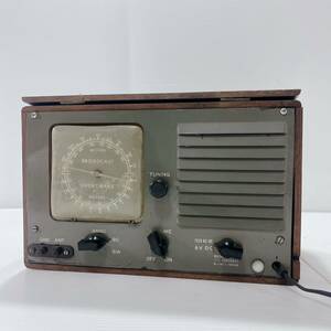 ジャンク品　真空管　ラジオ　アンプ　スピーカー　パイオニア　BROADCAST SHORTWAVE