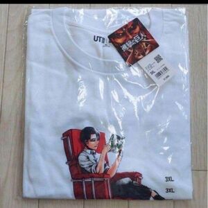 【新品】進撃の巨人 UT グラフィックTシャツ　3XL（半袖・レギュラーフィット）　ユニクロ進撃の巨人Tシャツ