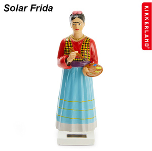 フィギュア KIKKERLAND Solar Frida ソーラー フリーダ K1620 レジン製 W5.5×D7.5×H17cm