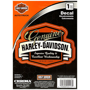 ステッカー ハーレーダビッドソン デカール GENUINE CG25117 Harley-Davidson シール デカール カス