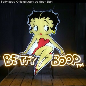 アメリカンネオンサイン Betty Boop ベティーブープ （BT-BOOP ） ベティーちゃん ネオン管 NEON アメリカ