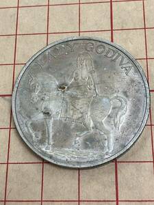 【LADY　GODIVA】Fine　Silver999　31.2g 銀貨×1枚　ONE TROY OUNCE【ゆうパケットポストmini対応】