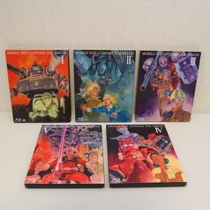 ■ Blu-ray ブルーレイ 機動戦士ガンダム THE ORIGIN Ⅰ～Ⅵ 5巻セット