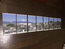 ［ＨＯ背景素材0.5mm厚ボール紙貼 ］富士の見える丘陵住宅地　8枚組_画像3