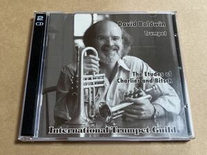 CD DAVID BALDWIN / THE ETUDES OF CHARLIER AND BITSCH 2CD ジャケット角傷み