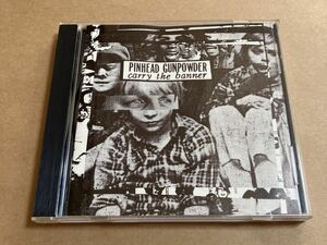 CD PINHEAD GUNPOWDER / CARRY THE BANNER E.P. LK132CD GREEN DAY : CRIMPSHRINE : LOOKOUTケーススレ ジャケット汚れ