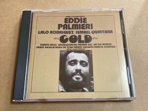 CD EDDIE PALMIERI / GOLD 1973-1976 MP3133CD LALO RODRIGUEZ : ISMAEL QUINTATA エディ・パルミエリ ジャケット薄汚れ 盤面キズ多い