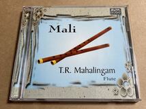 CD T.R. MAHALINGAM / MALI AVMCD080 T.R.マハリンガム フルート インド ラーガ 盤面キズ多い_画像1