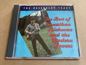 CD THE BEST OF JONATHAN RICHMAN AND THE MODERN LOVERS RNCD75889 THE BESERKLEY YEARS 盤面小キズ多い