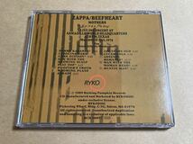 CD FRANK ZAPPA & CAPTAIN BEEFHEART / ボンゴ・フューリー RCD10097 フランク・ザッパ&キャプテン・ビーフハート BONGO FURY_画像2