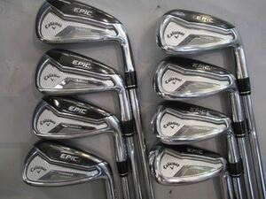 Callaway EPIC FORGED STAR アイアン［N.S.PRO ZELOS 7 （スチール）］ 5本セット （6I,7I,8I,9I,PW/S）