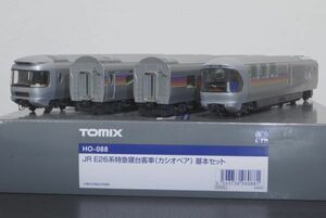 TOMIX JR E26系 特急寝台客車 カシオペア 基本セット 室内灯付