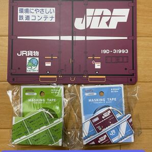 売り切れ続出！　JR貨物　ノート　マスキングテープ　キャンドゥ　セリア　鉄道グッズ