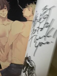 BL ミッドナイトジェラシーセックス　楢崎ねねこ直筆サイン本直筆キャライラスト入りサイン本　直筆キャライラスト入りサイン本