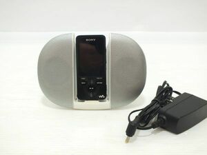 c3333 【ジャンク】 SONY ソニー WALKMAN ウォークマン NW-S785 (B) ブラック 16GB RDP-NWT17 スピーカー付き [097-240203]