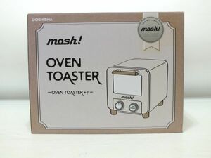 n3396 【未使用】mosh! モッシュ オーブントースター アイボリー M-OT1 IV [102-240206]