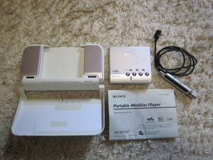 * SONY Sony portable MD player MZ-E810SP PINK pink owner manual ( English version ) MD Walkman WALKMAN *