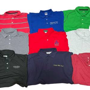 24枚 古着　ポロシャツ　Tシャツ　半袖　まとめ売り　セット売り　ゴルフウェア　アメリカ　輸入　仕入れ　ヴィンテージ　卸　ベール