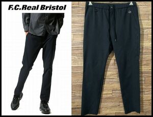 ◆ XL サイズ 美品 F.C.R.B. F.C.Real Bristol エフシーレアルブリストル 19SS FCRB-190070 ストレッチ ベンチレーション チノ パンツ 紺