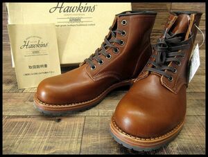  carriage less new goods HAWKINS Hawkins HL40111 6INCH DRESS BOOT natural leather leather 6 -inch dress boots Goodyear welt made law TAN 25.0 ①