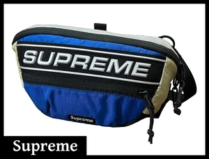 送無 Supreme シュプリーム 23FW 23AW Waist Bag リフレクター ロゴ リップストップ ウエスト ショルダー ボディ バッグ バック 鞄 カバン