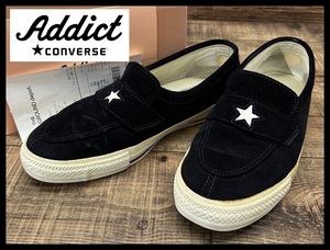 送無 現状渡し CONVERSE ADDICT コンバース アディクト 1CL305 ONE STAR LOAFER ワンスター ローファー スエード レザー スニーカー 25.5