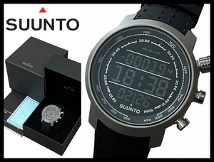 送料無料 新品 SUUNTO スント SS014522000 Elementum Terra エレメンタム テラ ブラック ラバー ベルト LCDディスプレイ デジタル 腕時計