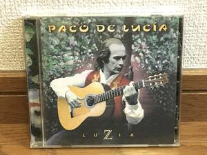 PACO DE LUCIA / LUZIA фламенко шедевр записано в Японии ( номер товара :UICY-3130) с лентой Super Guitar Trio / Tino Di Geraldo / Carles Benavent / Duquende