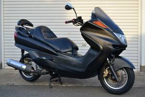 ☆マジェスティ250C　SG03Ｊ　艶消し黒　プチカスタム　実働/書付!　☆売切り!