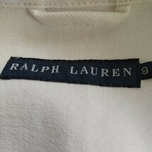 ラルフローレン RALPH LAUREN ホワイト ジージャン デニムジャケット コットン レディース 9号_画像9