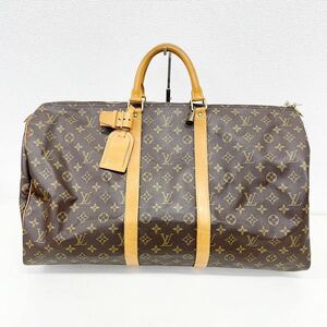 ルイヴィトン LOUIS VUITTON ボストンバッグ M41424 キーポル55 モノグラム キャンバス SP0915 モノグラム トラベル バッグ ブラウン 