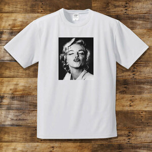 マリリンモンロー キス　デザイン Marilyn Monroe　Tシャツ　デザイン　新品　送料込　男女兼用　ユニセックス　サイズ豊富SからXXL選べる