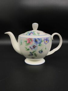 【20707】ROYAL ALBERT ロイヤルアルバート ティーポット 経年保管品 中古品 ポット 茶器 花柄 梱包80サイズ