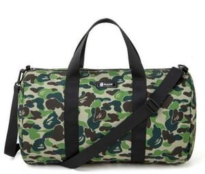 BAPE◆A BATHING APE／迷彩カモ◆ア ベイシング エイプ◆ビッグダッフルバッグ◆CAMO／カモ／付録ノベルティ