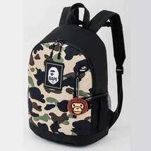 BAPE KIDS◆A BATHING APE／迷彩カモ◆ア ベイシング エイプ◆CAMOバックパック＆マイクロチャーム◆２点セット◆カモ／付録ノベルティ_画像1