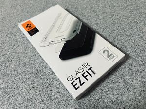 Spigen EZ Fit ガラスフィルム iPhone 14 Pro Max用 貼り付けキット付き センサー保護タイプ iPhone14Pro Max 対応