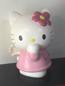 1997 サンリオ HELLO KITTY エンジェルキティ BIG 貯金箱 全長約37cm レトロ コレクション 現状品