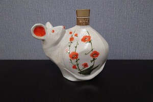 未開栓 サントリー ローヤル 干支ボトル 2008 子600ml SUNTORY ROYAL ねずみ