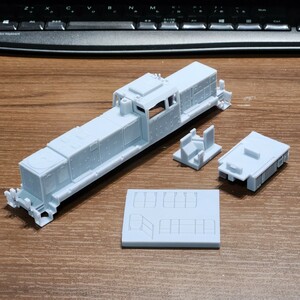 HO DD200 3Dプリント 試作品 ジャンク KATO TOMIX 16番 HOゲージ ディーゼル機関車 