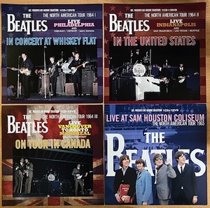 [4CD+4DVD] THE BEATLES / In Concert at Whiskey Flat, In The United States, On Tour in Canada Sam Houston Coliseum 1965