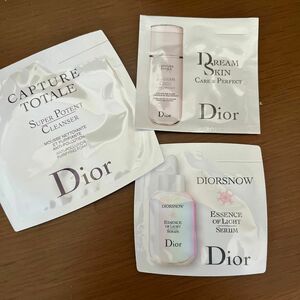 Dior テスター 洗顔料 美容液 乳液