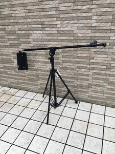 全国送料無料。美品。Manfrotto(マンフロット) コンビブーム スタンド ブラック 420B　管理chiyo